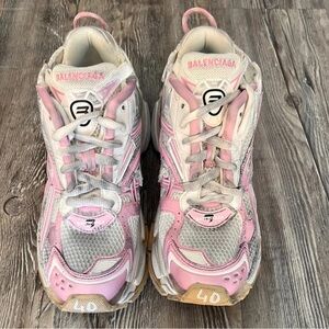 Balenciaga Shoes - pink & white